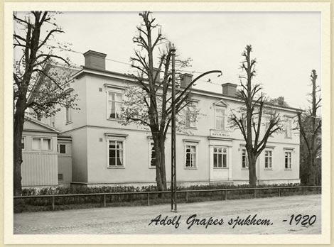 Adolf Grapes Sjukhem -1920